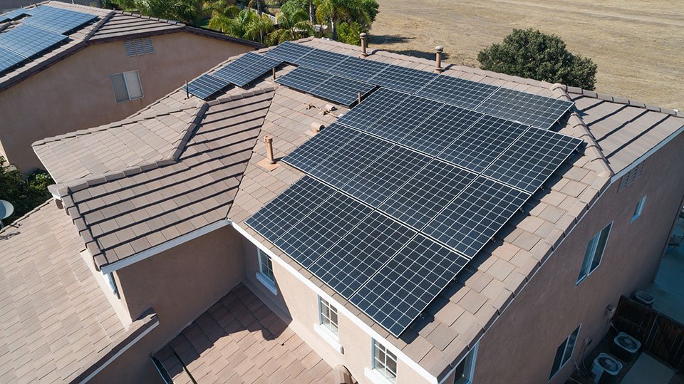 Solar Panels on the Roof
